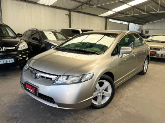 HONDA - CIVIC - 2007/2008 - Dourada - R$ 43.900,00