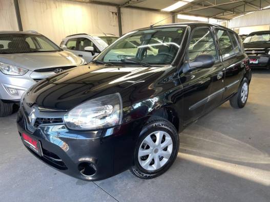 RENAULT - CLIO - 2013/2014 - Preta - R$ 30.900,00