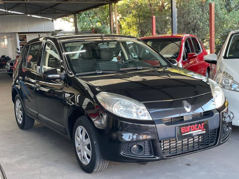 RENAULT - SANDERO - 2012/2012 - Preta - R$ 33.900,00